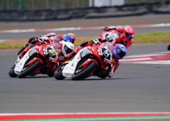 Tunggangi CBR, Dua Pebalap kelas SS 600 Astra Honda Racing Team Borong Podium di ARRC Mandalika