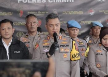 Polres Cimahi Ringkus Pelaku Pembunuhan dalam Waktu Kurang dari 2 Jam