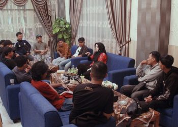 Politisi PDIP tampung aspirasi Wartawan