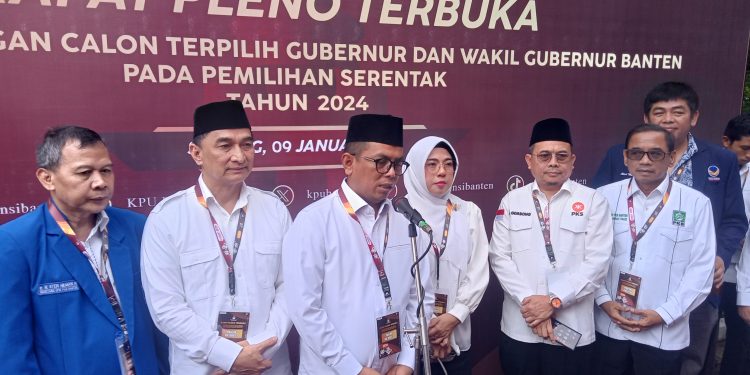 Andra Soni ditetapkan sebagai Gubernur Banten Terpilih