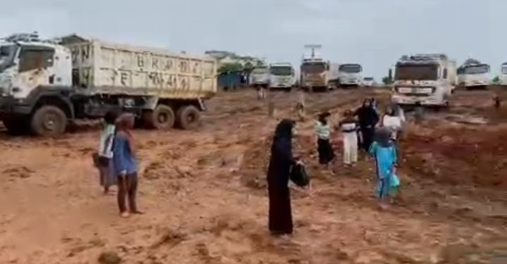 Protes Galian Tanah,Warga Kab Lebak dipanggil Polisi