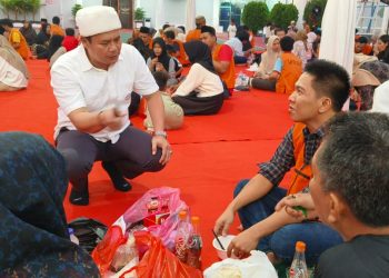 Lapas Serang Gelar bukber antara Wargabinaan Dengan  Keluarga