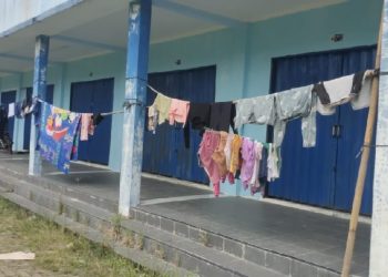 Bangunan Pasar Cipanas di Kab Lebak Terbengkalai