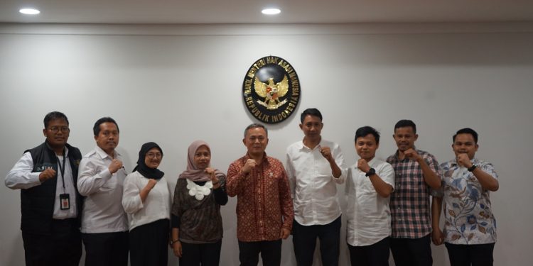 Posko Pengaduan LMND diapresiasi WamenHAM