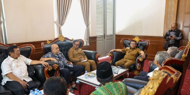 Andra Soni Terima kunjungan UNMA Banten