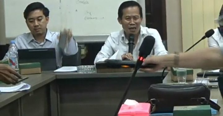 Puluhan Pedagang Ngadu Kepada Ketua DPRD Kota Serang