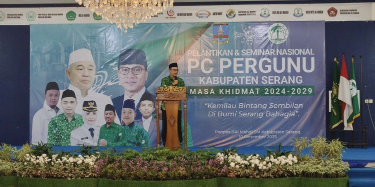 Ketua Pergunu Banten Tekankan Soliditas Guru NU Usai Pelantikan Pengurus Kabupaten Serang