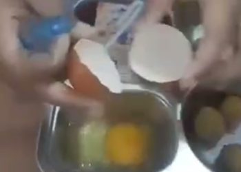 Telor Mentah Jadi Menu MBG Di SMAN Cigemblong