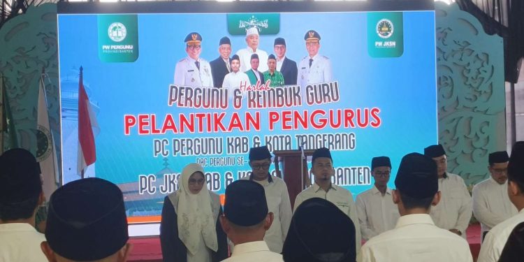 Pergunu Kabupaten dan Kota Tangerang Resmi Dilantik, Tekankan Peningkatan Kompetensi Guru