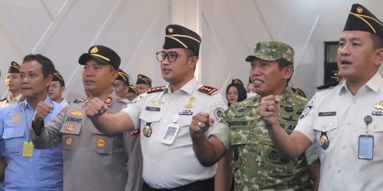 Lapas Klas IIA Serang Apel Ikrar Pemasyarakatan