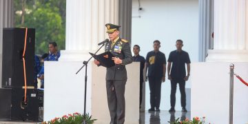 Komandan Grup 1 Kopassus Bacakan Pembukaan UUD 1945