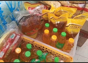 Harga Minyakita Di Pasar Baros Dijual 20 Ribu Rupiah