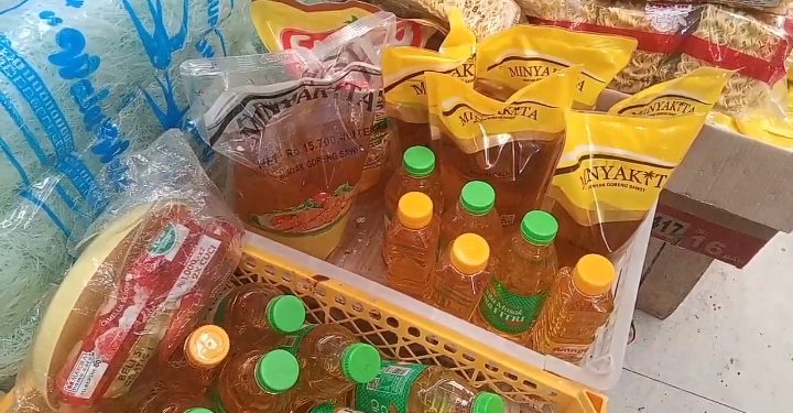 Harga Minyakita Di Pasar Baros Dijual 20 Ribu Rupiah